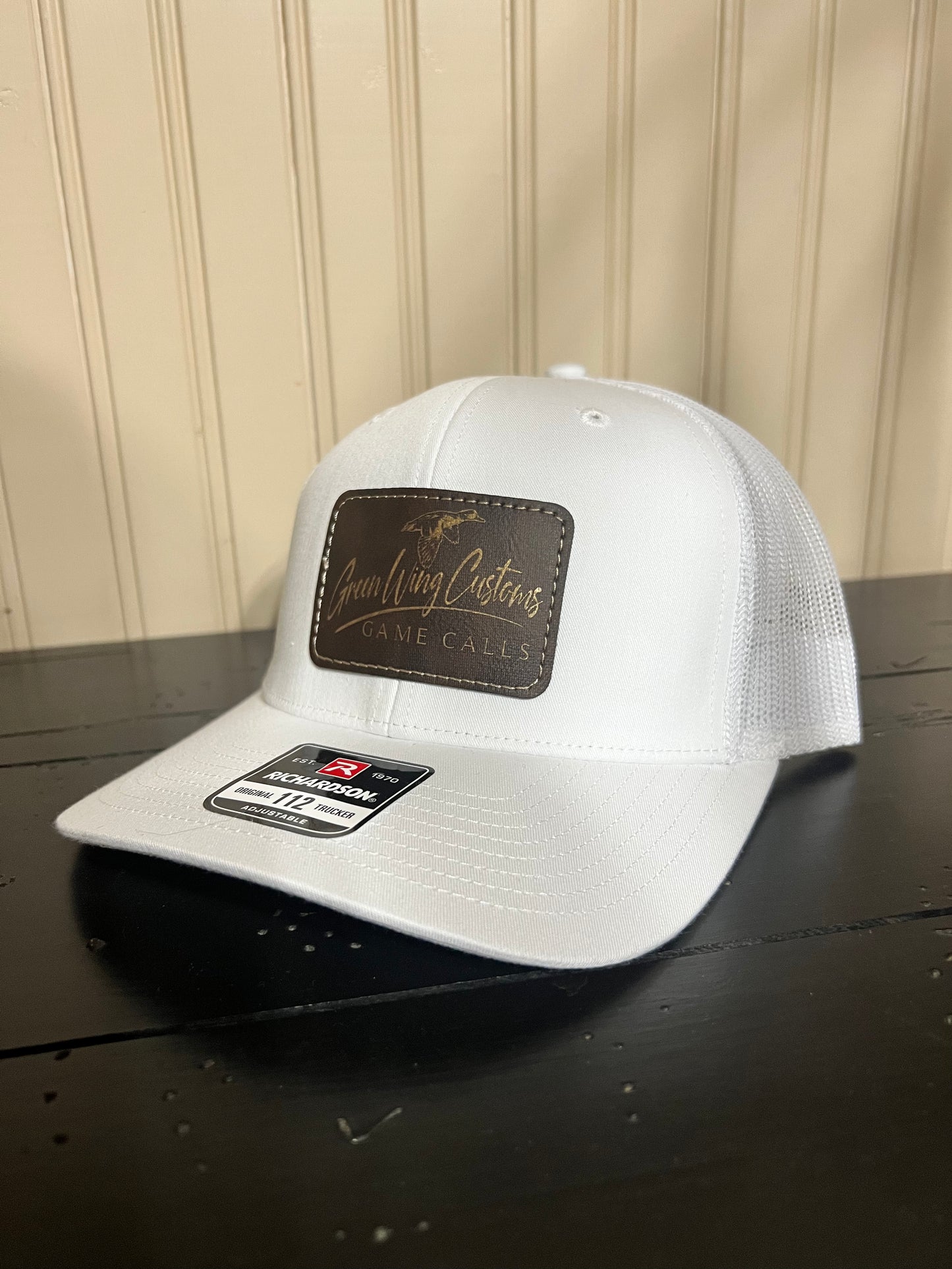 White GWC patch hat